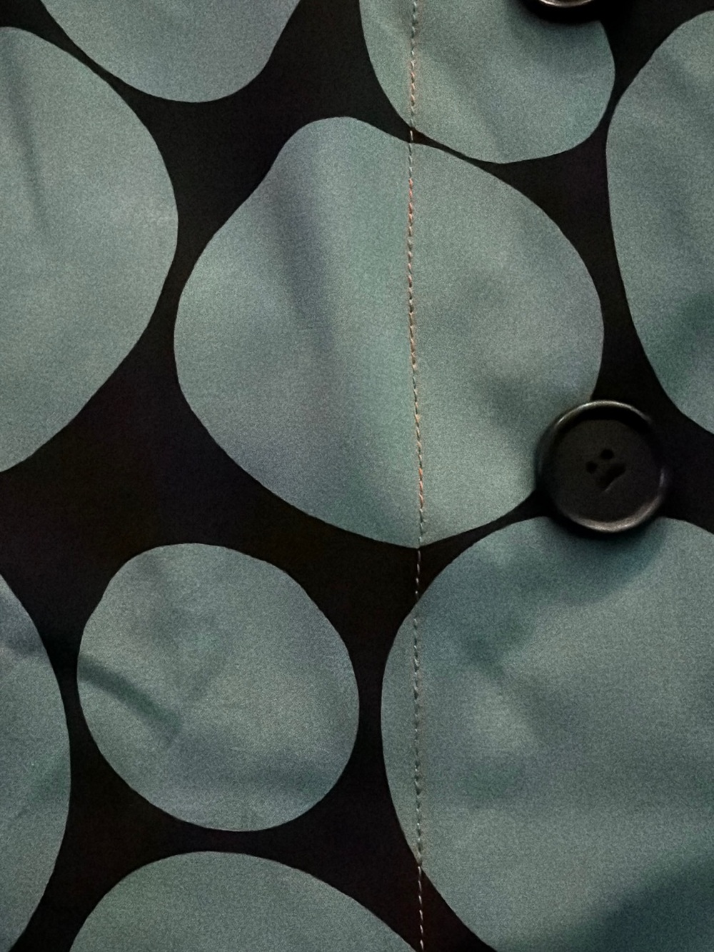 Marni Blue and Black silk Polka Dot Mini Dress New With Tag - Picture 7 of 9